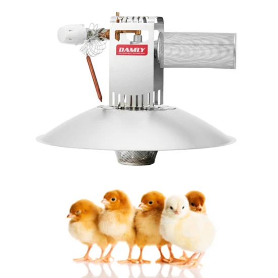 Lampada termica per galline a gas per pulcini di allevamento di pollame di buona qualità a prezzi economici di fabbrica